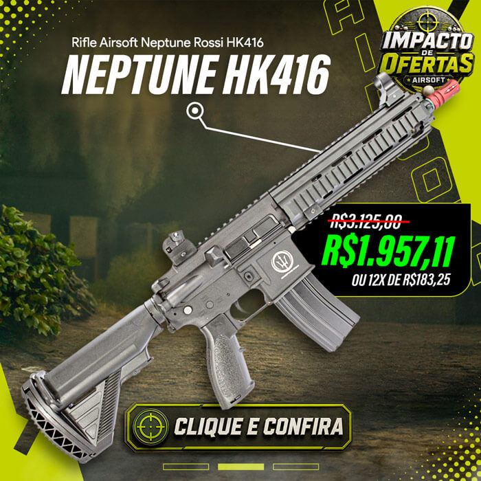 Rifle Airsoft Neptune Rossi HK416